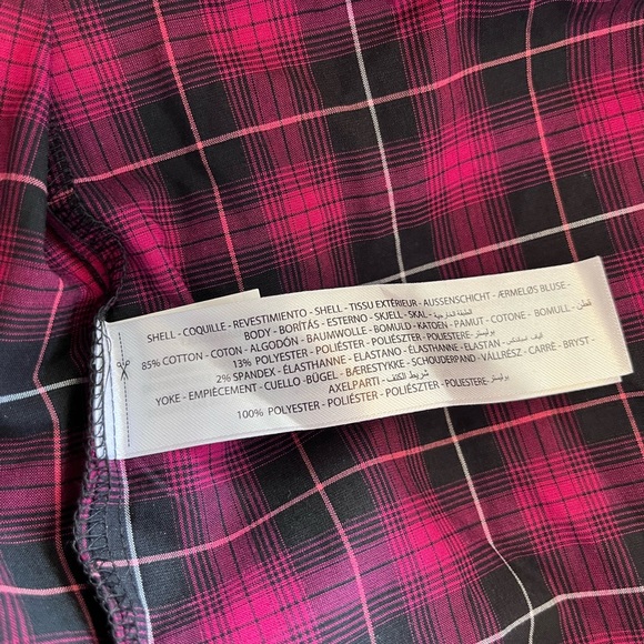 Ariat Pro Series Button Down Plaid Long Sleeve - Picture 4 of 6